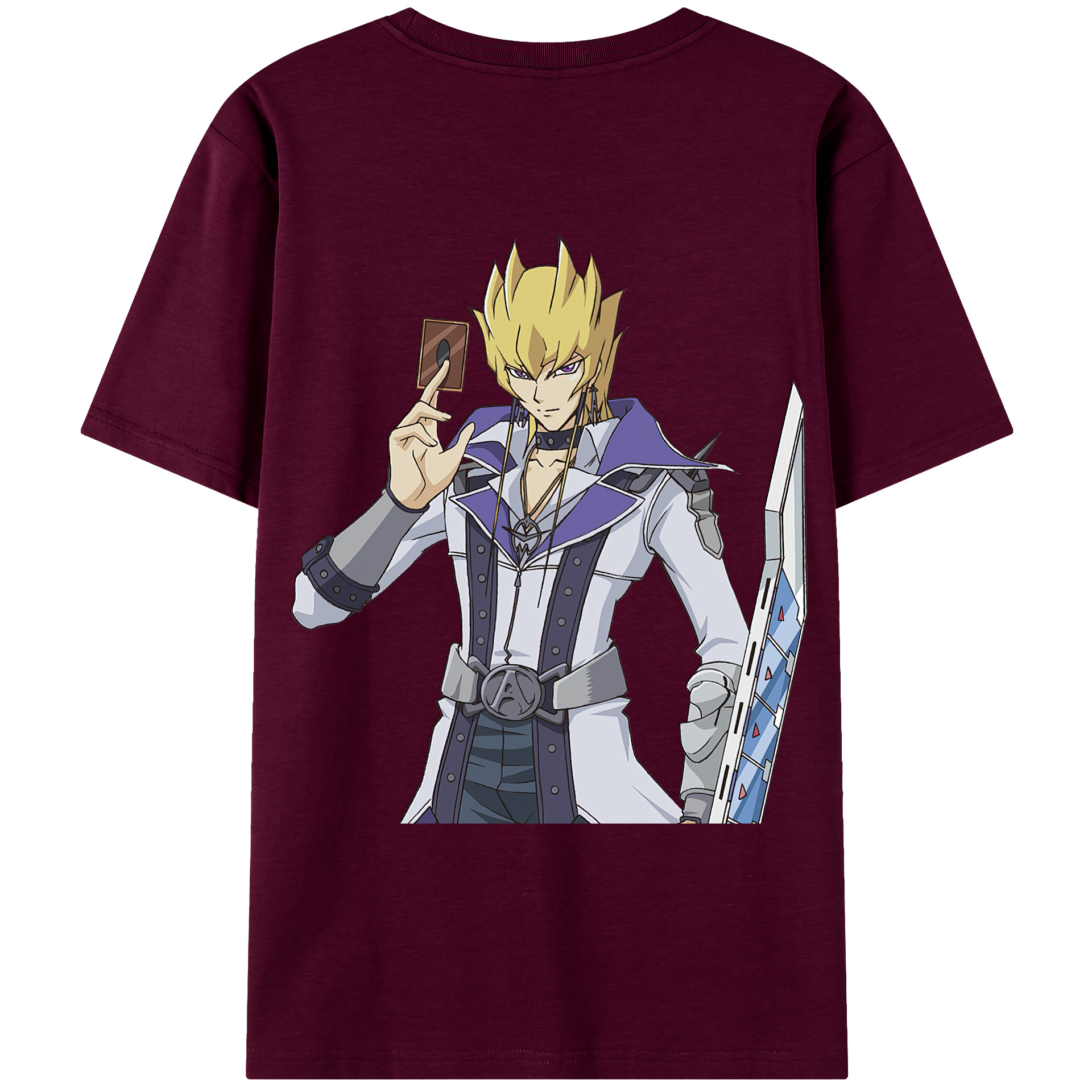 （画像用） 遊☆戯☆王 Yu-Gi-Oh! レディース半袖Tシャツ(バックプリント)